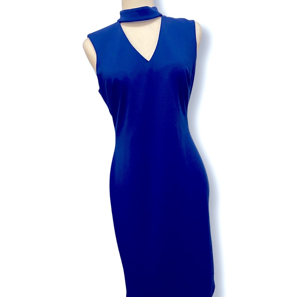 Calvin Klein cobalt blue dress